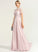 Sequins Length Silhouette Neckline Fabric HighNeck Floor-Length Embellishment A-Line Gwendolyn Sleeveless Natural Waist