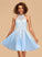 Lace Short/Mini Allisson Halter Homecoming With Homecoming Dresses Dress A-Line Tulle