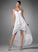 Dress With Ruffle Sweetheart Lily Beading Homecoming Dresses A-Line Asymmetrical Homecoming Chiffon
