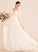 Wedding Dresses Wedding A-Line V-neck Dress Beading Train Nancy With Sequins Court