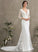 Chiffon Dress Beading Wedding Wedding Dresses With V-neck Sequins Kayleigh Trumpet/Mermaid Chapel Train