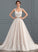With Ball-Gown/Princess Tulle Wedding Beading Lace Wedding Dresses Court Dress Sweetheart Shelby Train