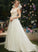 Train Beading Dress Wedding Dresses Lace Sequins Court With Illusion Mary Wedding A-Line