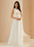 A-Line Wedding Dress Aubrie Lace Train With Wedding Dresses Sequins Sweep