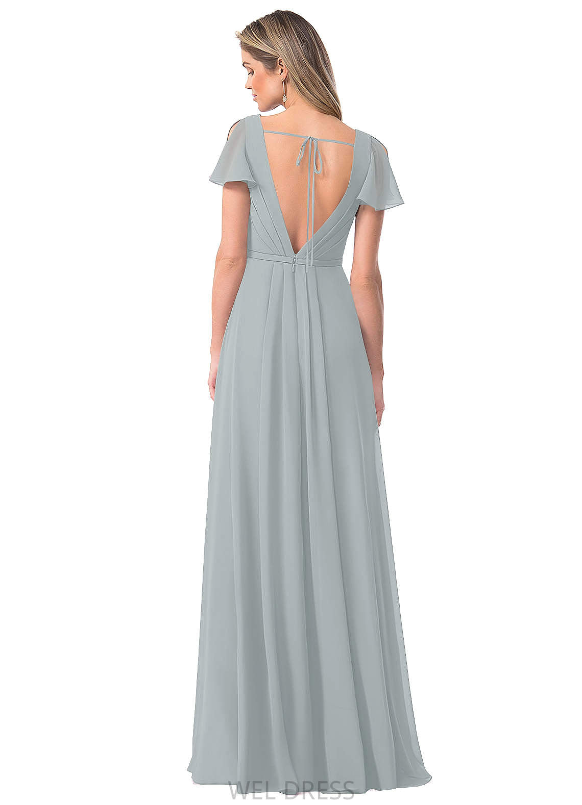 Angeline Sleeveless Floor Length A-Line/Princess Scoop Natural Waist Bridesmaid Dresses