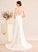 Trumpet/Mermaid With V-neck Wedding Avah Lace Court Wedding Dresses Dress Train