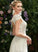Wedding Dress A-Line Wedding Dresses Floor-Length Illusion Sequins Lace With Amina