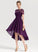 A-Line Lace Sleeve ScoopNeck Fabric Neckline Length Silhouette Asymmetrical Janae A-Line/Princess Natural Waist