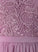 V-neck Neckline Floor-Length Silhouette Length Fabric Embellishment A-Line SplitFront Breanna Sleeveless Natural Waist