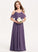 A-Line Junior Bridesmaid Dresses V-neck Floor-Length Chiffon Alana