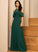 Neckline A-Line Straps Length ScoopNeck Silhouette Floor-Length Fabric Tia Natural Waist Trumpet/Mermaid Spaghetti Staps