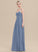 Length Ruffle Floor-Length Fabric Silhouette Neckline Sweetheart Embellishment A-Line Jolie Straps Floor Length