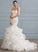Lace Sweetheart Organza Dress Wedding Trumpet/Mermaid Train Sweep Sophie Wedding Dresses