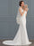 Wedding Dresses Dress Chiffon V-neck Court Trumpet/Mermaid Wedding Jamiya Train