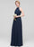 ScoopNeck Fabric Length A-Line Floor-Length Embellishment Neckline Ruffle Silhouette Martha A-Line/Princess Natural Waist