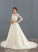 Ball-Gown/Princess Wedding Wedding Dresses Tulle Victoria Court Train Dress Lace Illusion