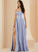 Sweetheart Pockets Floor-Length Ball-Gown/Princess Satin Prom Dresses Serenity Front With Split