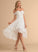 Dress Asymmetrical Wedding Dresses With Beading Sequins A-Line Lace Wedding Monserrat Chiffon