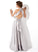 Floor-Length With Ruffle Yadira Charmeuse V-neck Prom Dresses A-Line