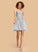 With Dress V-neck Joyce Homecoming Dresses Short/Mini A-Line Homecoming Tulle Lace