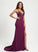Beading Jersey Train Trumpet/Mermaid Sweep With Prom Dresses V-neck Gisselle Sequins