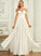 Wedding Chiffon A-Line Lace Wedding Dresses Floor-Length Off-the-Shoulder Melina Dress