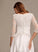 Dress Pockets Jacey Wedding Neck Wedding Dresses With Tea-Length A-Line Scoop