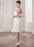 Knee-Length Sweetheart Chiffon Wedding With Lola Wedding Dresses Ruffle A-Line Dress