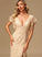 Fabric Embellishment Neckline A-Line Floor-Length Silhouette Length SplitFront V-neck Kenley Natural Waist Sleeveless