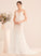 With Train Beatrice Wedding Dresses Dress Court V-neck Wedding Trumpet/Mermaid Lace