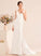 Trumpet/Mermaid With V-neck Wedding Avah Lace Court Wedding Dresses Dress Train