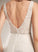 Sweep Beading V-neck Aimee With Wedding Dresses A-Line Dress Train Wedding