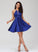 Sequins Scoop Beading A-Line Homecoming Dresses Homecoming With Neck Dress Sue Satin Short/Mini