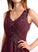 Lace Floor-Length Fabric Neckline Embellishment Silhouette V-neck Length A-Line Shiloh A-Line/Princess V-Neck