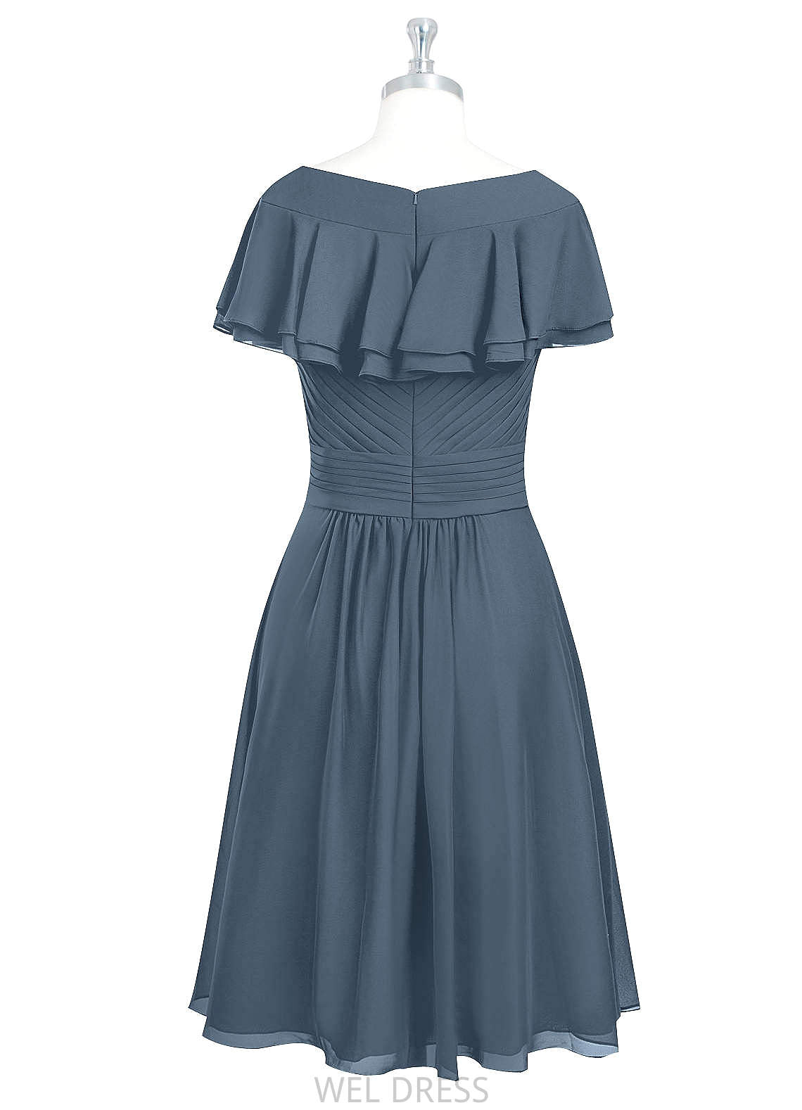 Abbey A-Line/Princess Halter Floor Length Natural Waist Sleeveless Bridesmaid Dresses