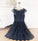 BLUE Homecoming Dresses Ursula LACE SHORT DRESS CD10457