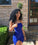 Short Royal Blue Homecoming Dresses Nevaeh CD11310