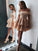 Cute A-Line Hadassah Homecoming Dresses Off The Shoulder Ruffles CD118