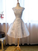 Light Grey Short Homecoming Dresses Sherlyn Lace With Applique CD12024