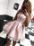 Pink Homecoming Dresses homecoming Savannah dress, fashion short homecoming dress CD1230