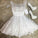 Kennedy Homecoming Dresses White Short Beading Dress CD12311