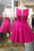 A-Line Short Hot Homecoming Dresses Pink Reagan CD12313