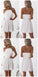 Cheyenne Homecoming Dresses Chiffon A-Line Halter Printed White CD14153