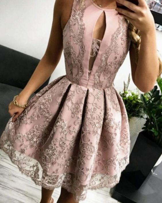With Homecoming Dresses Lace A Line Jessica CD1445