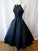 A-Line Susan Homecoming Dresses Sleeveless Tea-Length Dresses CD1622