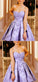 Tianna Lace Homecoming Dresses Lavender CD17311