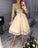 Sequins Tight Waist Layered Mesh Homecoming Dresses Robin Dress CD19346