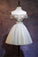 Cute Tulle Off Homecoming Dresses Shoulder Short homecoming Dress, America CD2051