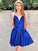 Blue Homecoming Dresses Rebecca CD23068