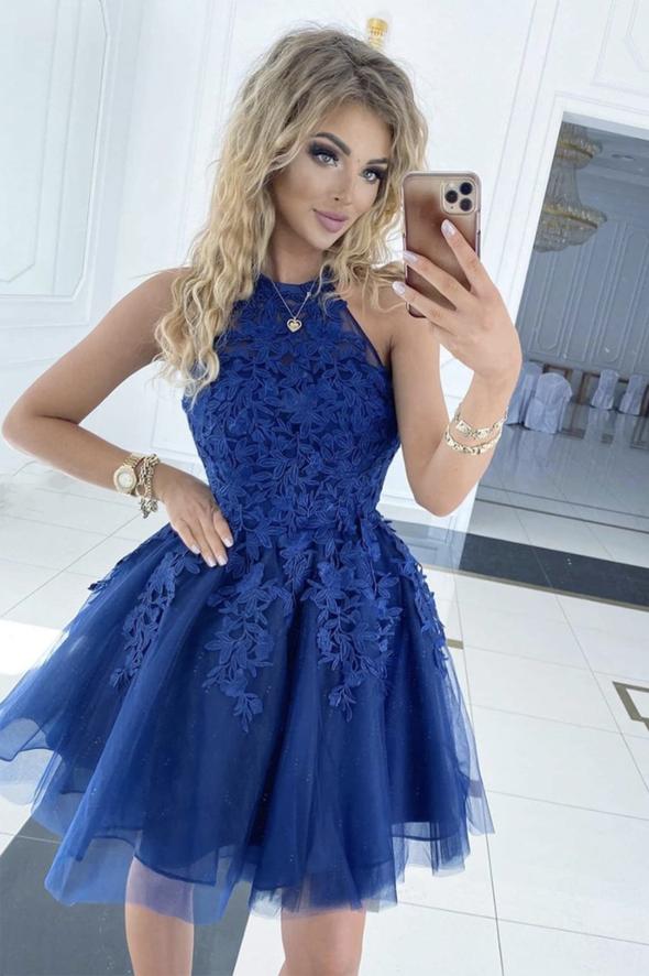 Short Cute A Line Ava Homecoming Dresses Party Dress CD24497